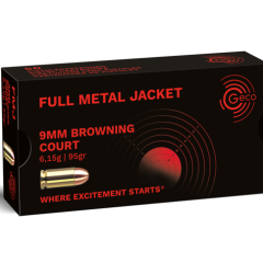 GECO 9 mm Browning short FMJ 6,15g
